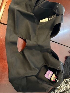 Bali Smooth Black Wireless Comfort Bra